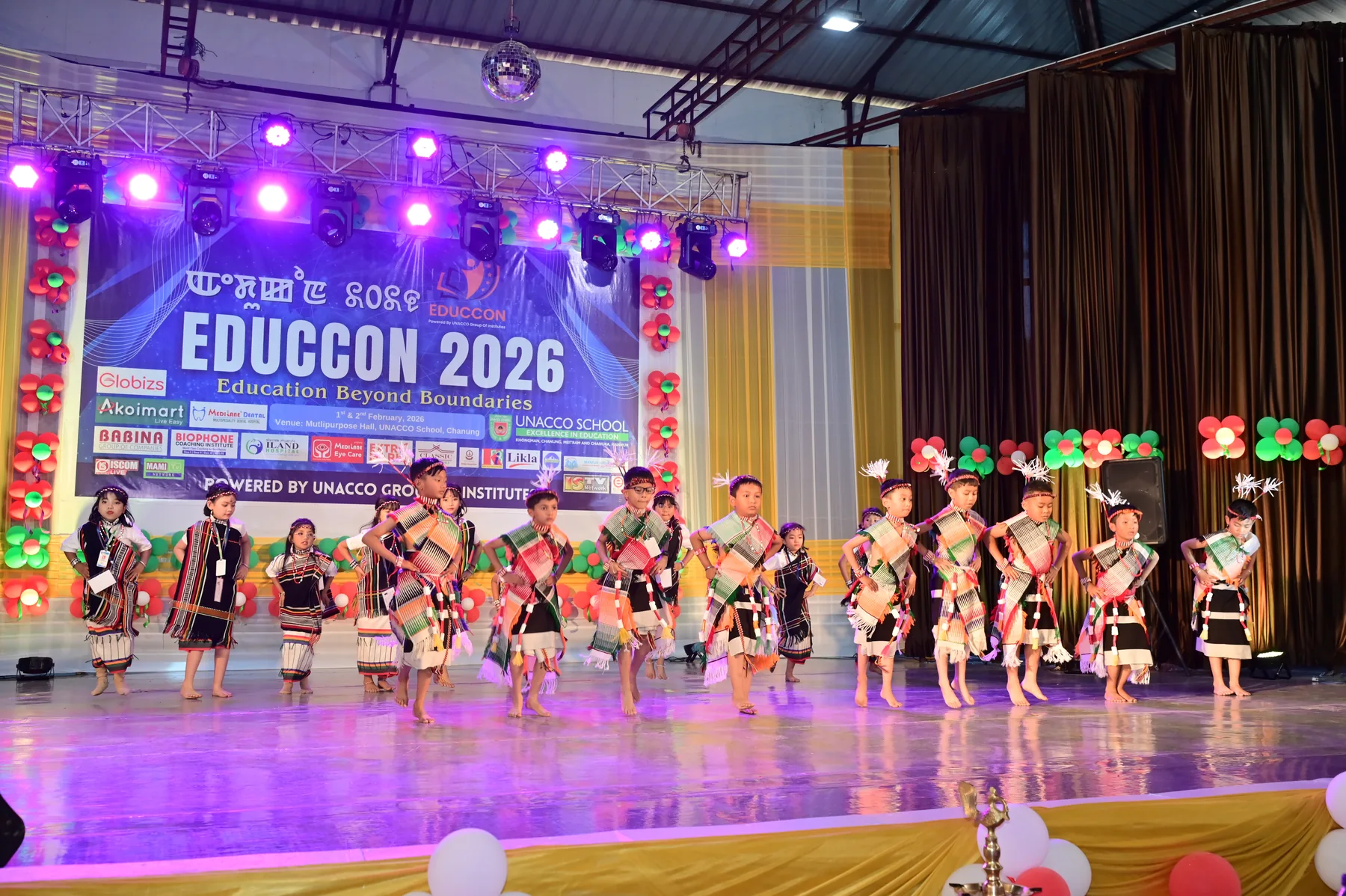 Festival performers bring heritage to life under the stage lights.