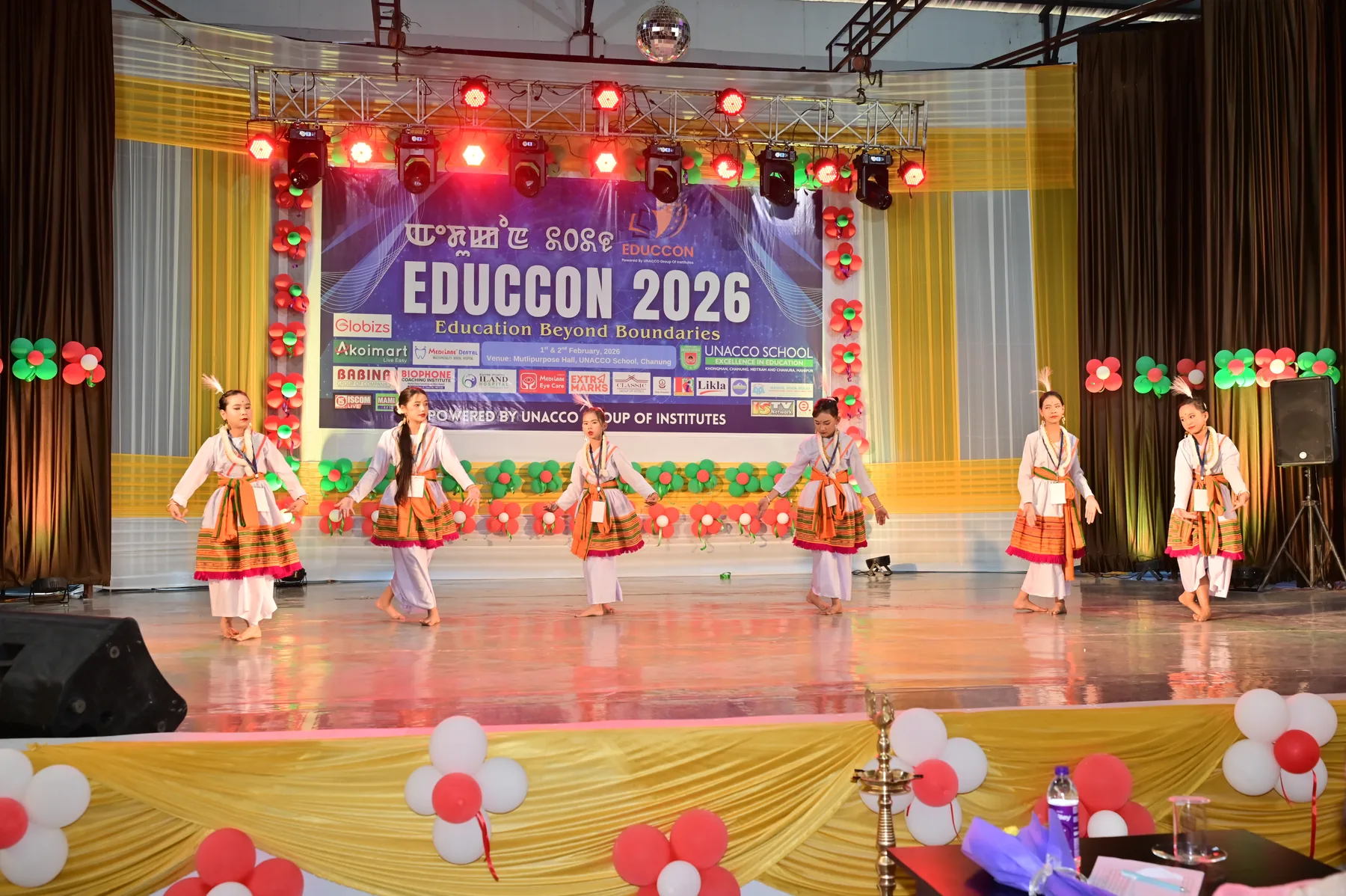 Graceful ensembles move together in a celebration of identity.