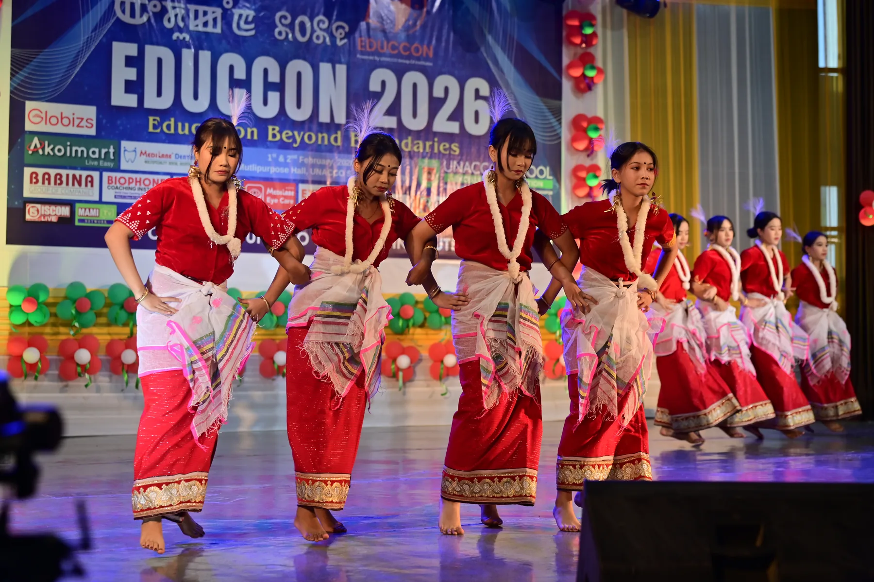 Student artistes honour tradition through every expressive step.