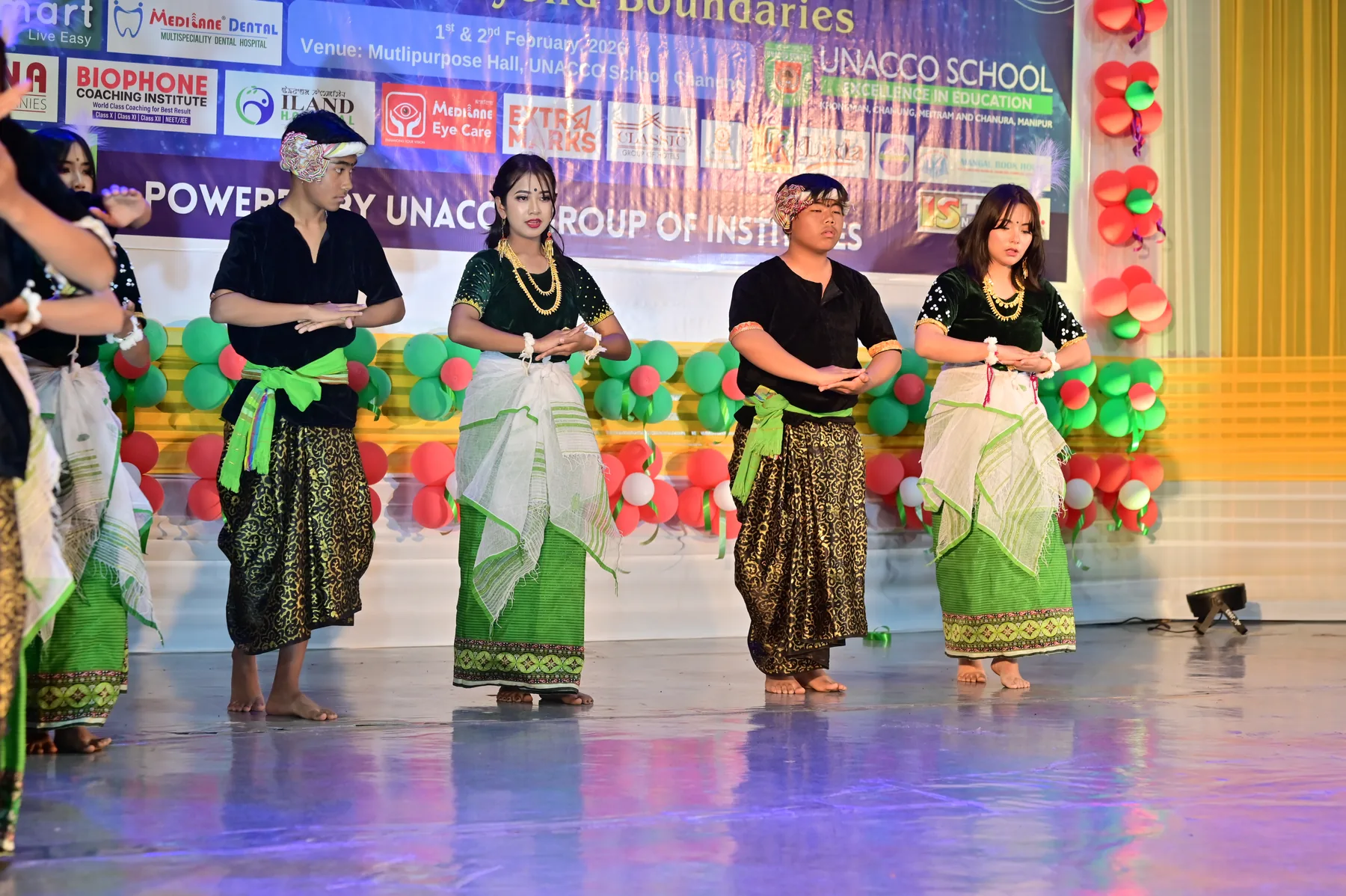 Rising stage talents honour tradition through every expressive step.