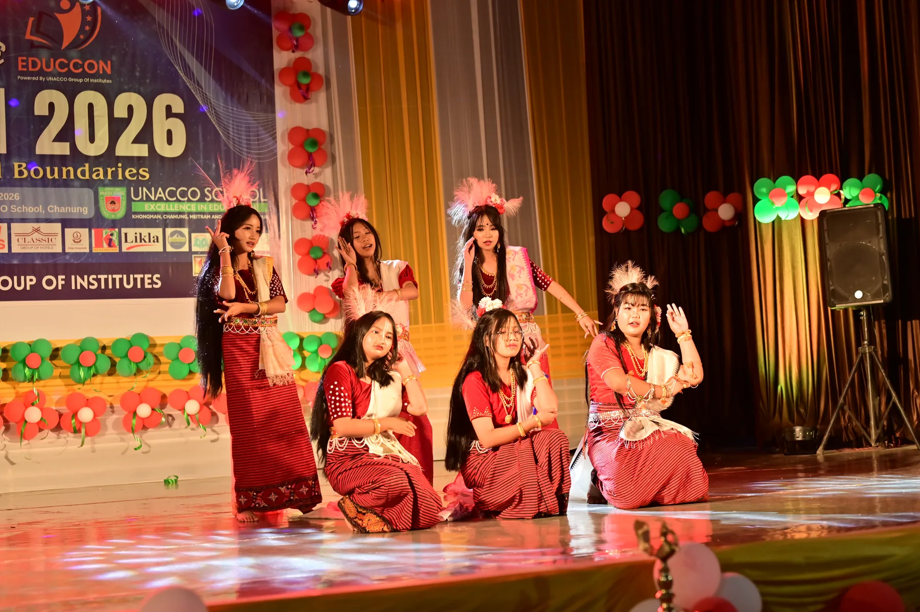 Student artistes connect generations through music and movement.