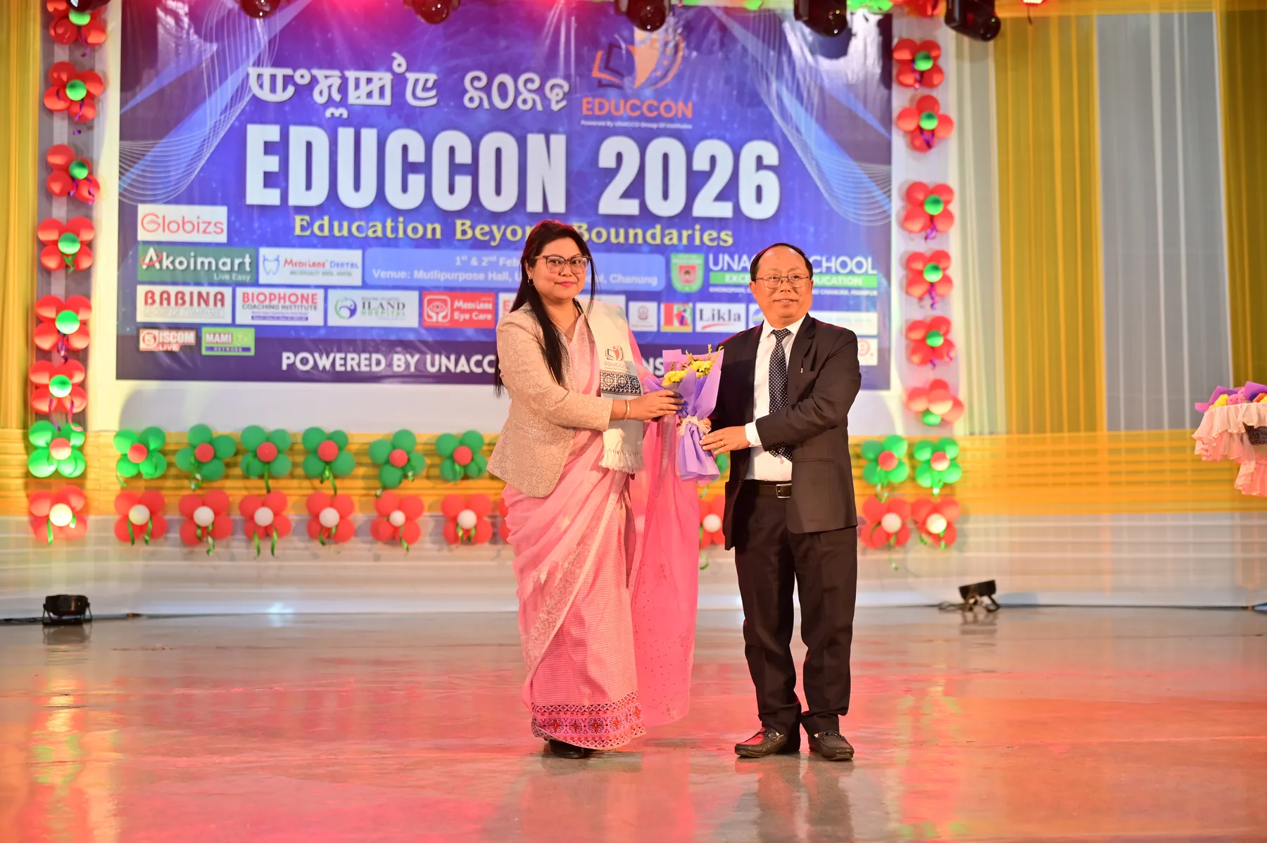 EDUCCON dignitaries share the joy behind every achievement.