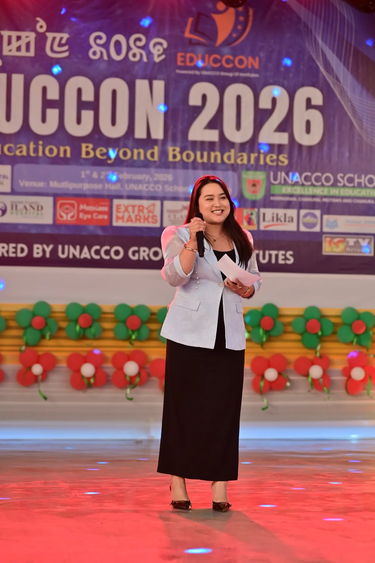 EDUCCON dignitaries honour effort, excellence and participation.